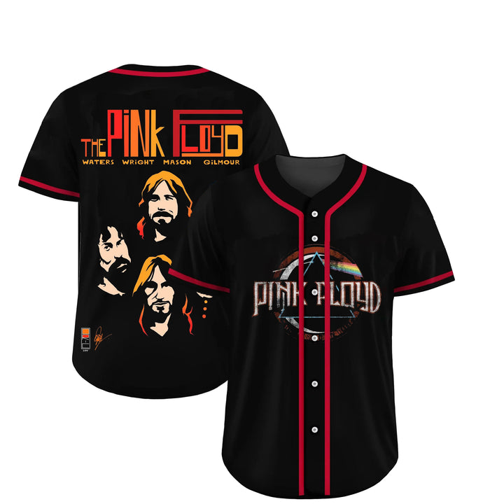 Personalized Pink Floyd Waters Wright Mason Glmour Print Jersey