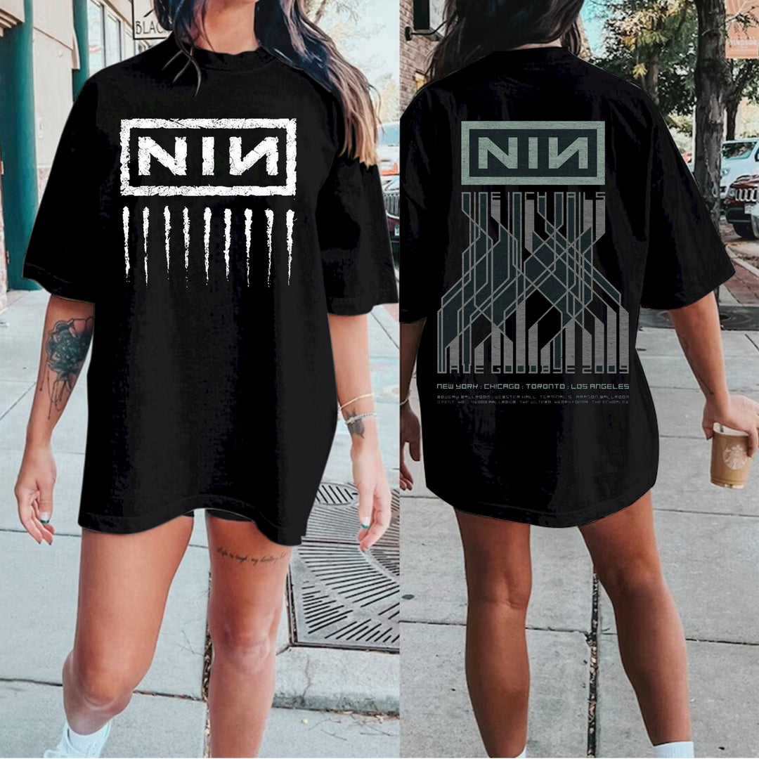 Personalized Nine Inch Nails Print T-Shirt