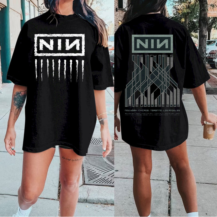 Personalized Nine Inch Nails Print T-Shirt