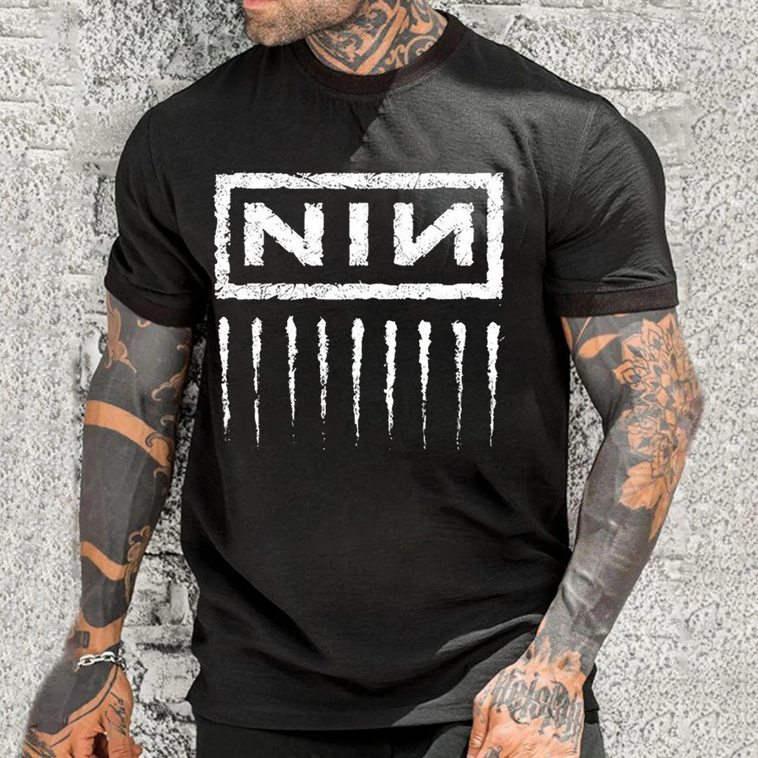 Personalized Nine Inch Nails Print T-Shirt