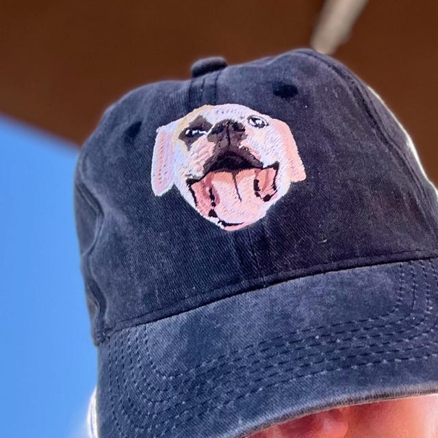 Custom Dog Hat Baseball Cap Birthday Gift For Her