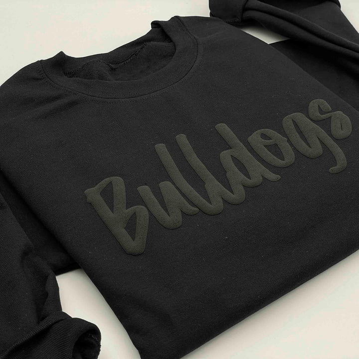 Custom Puff Print  Team| Name |School Mascot Sweatshirt