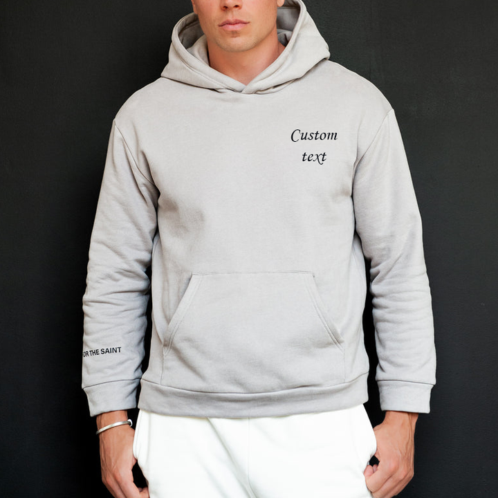 Custom puff craft hoodie