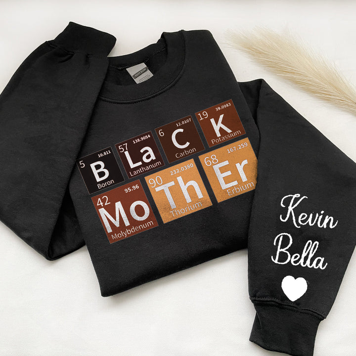 Custom  Black Mother Sweatshirt