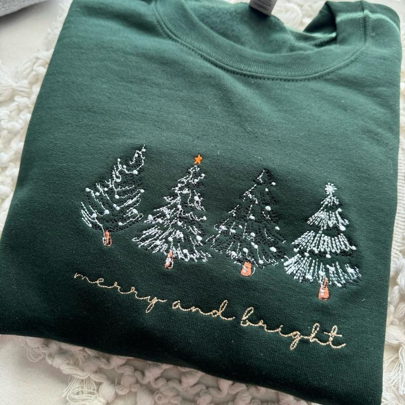 Gregory Valentino Merry And Bright Christmas Sweatshirt