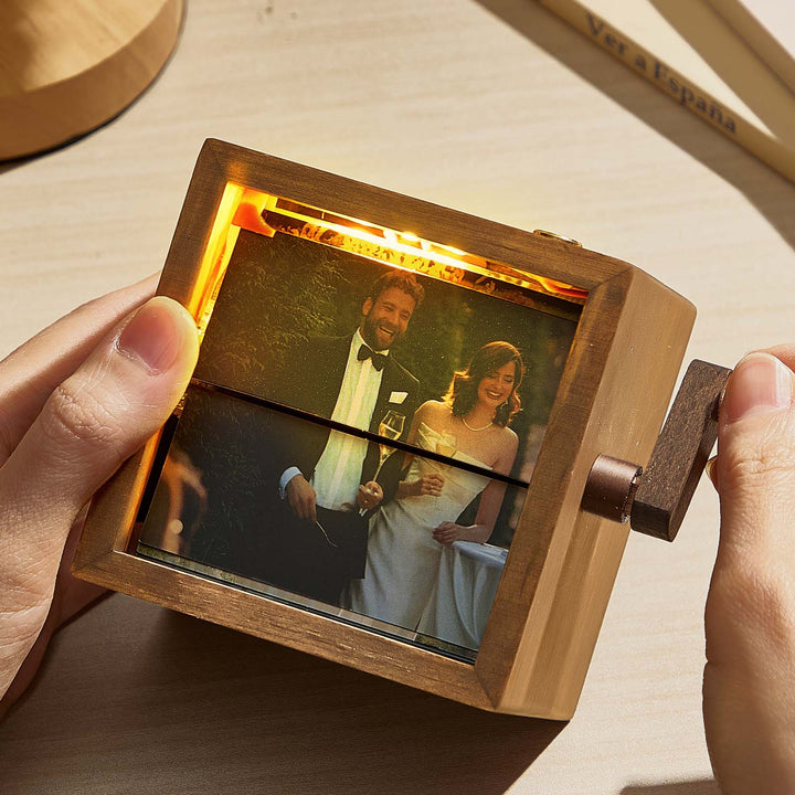 Custom photo flip book frame animation anniversary gift