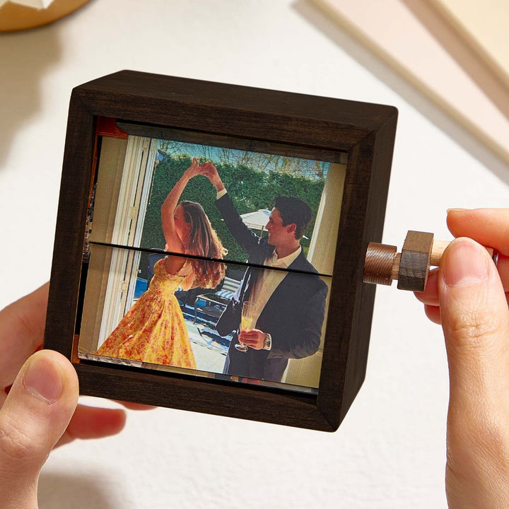Custom photo flip book frame animation anniversary gift