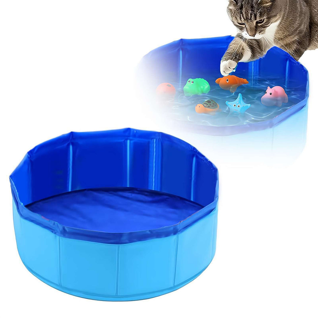 PVC folding pet cleaning basin Portable pet bath sink for cats and dogs
