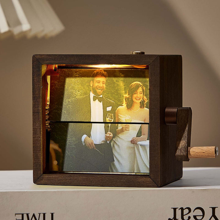 Custom photo flip book frame animation anniversary gift