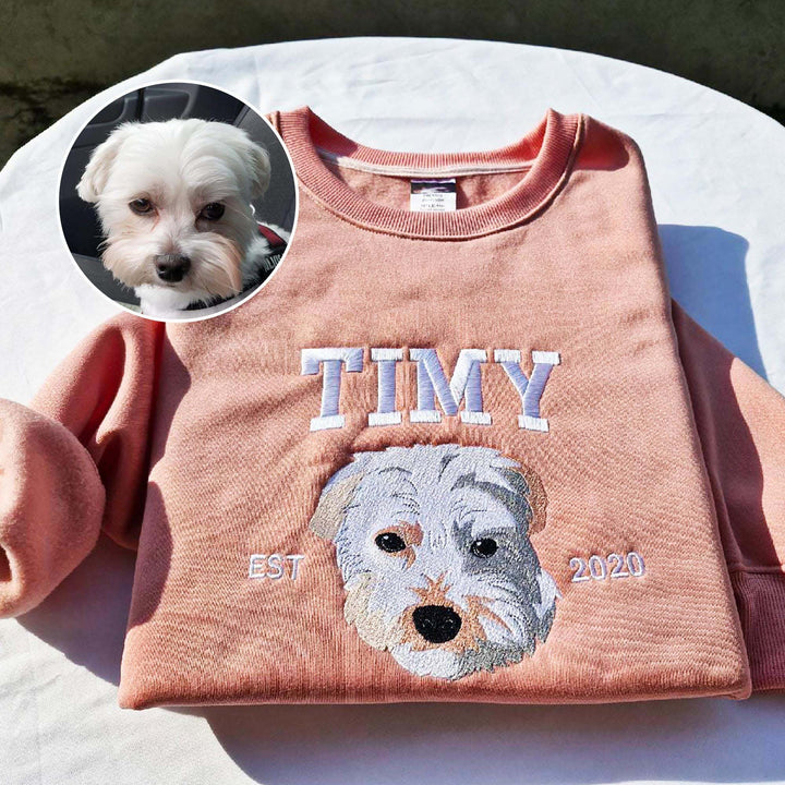 Custom cat hoodie embroidered cat name, cat lover gift