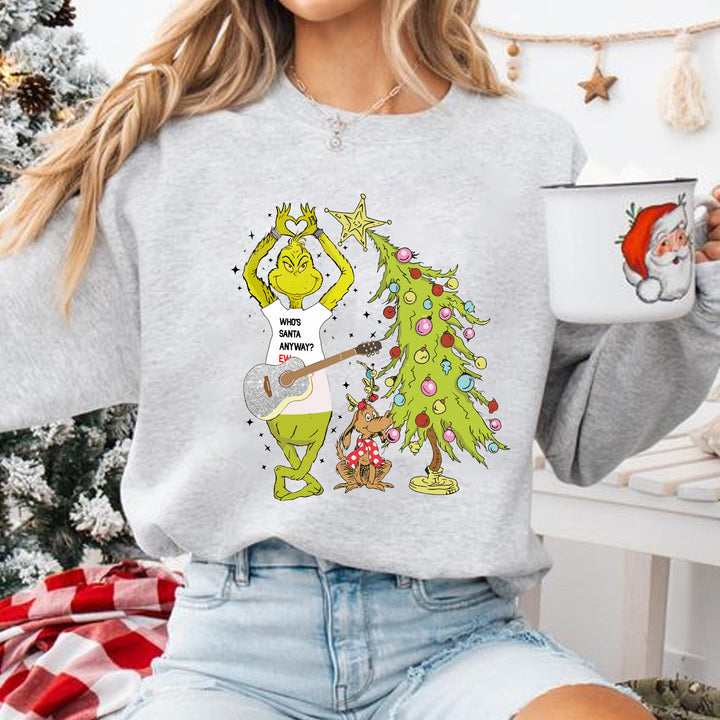 Custom Grinch and Max – Christmas Sweatshirt
