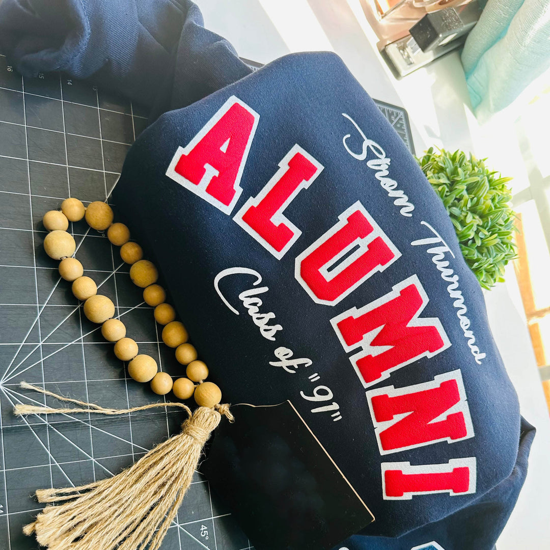 Custom puff craft hoodie