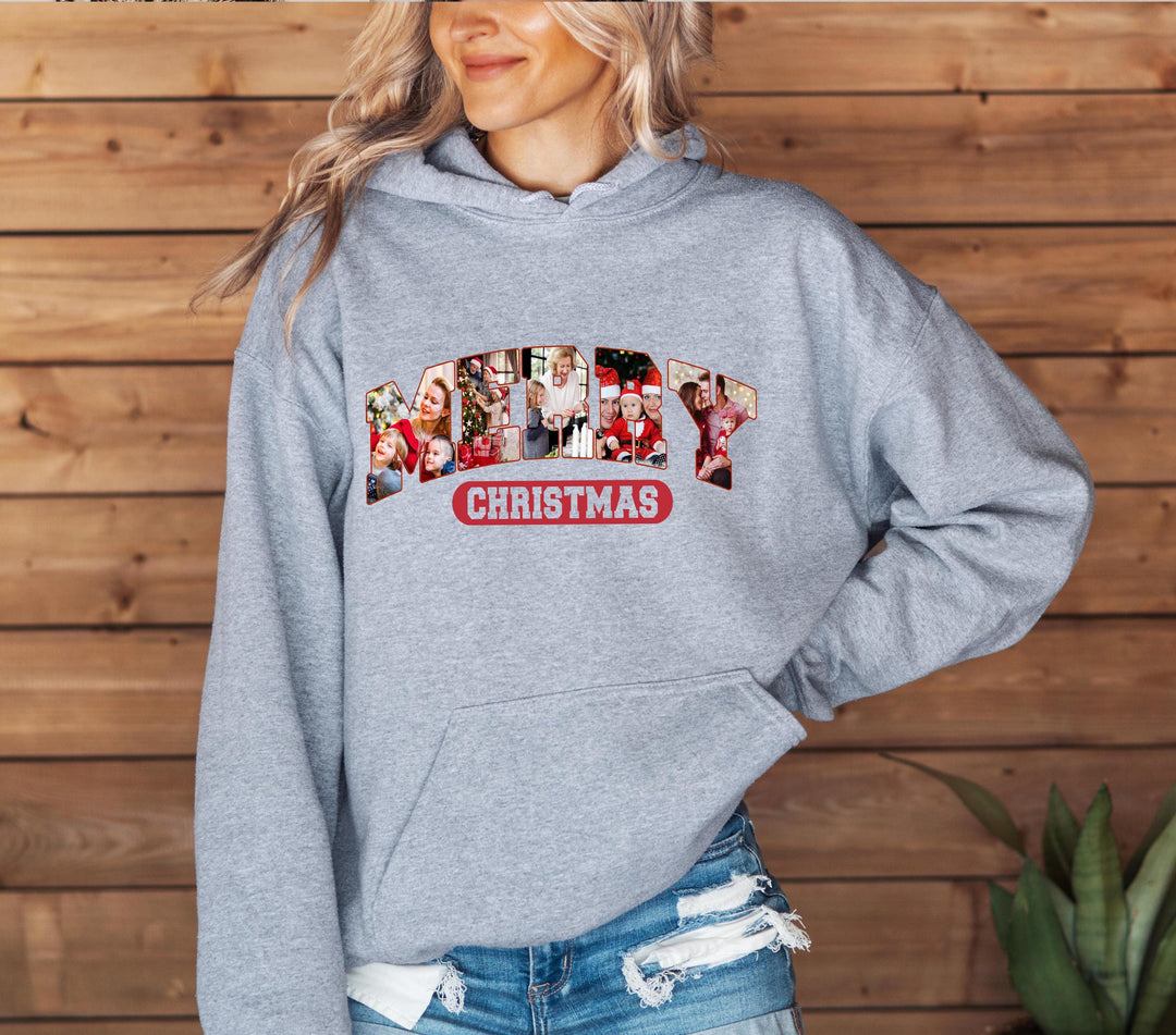 Merry Christmas Hoodie, Personalized Christmas Hoodie,Custom Christmas Gift