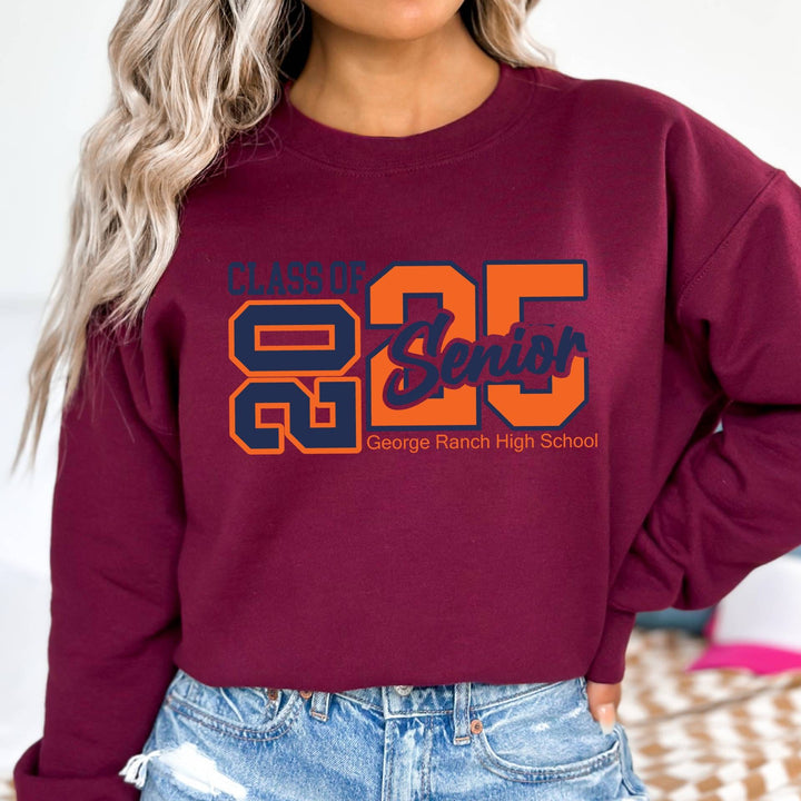 Personalized Senior 2025 Graduation Hoodie