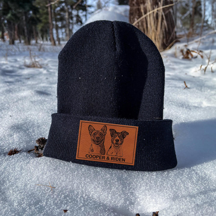 Personalisierte Hundefoto-Beanie-Geschenke für Hundemama, personalisierte Weihnachtsgeschenke für Tierliebhaber, Geschenk für Hundeliebhaber