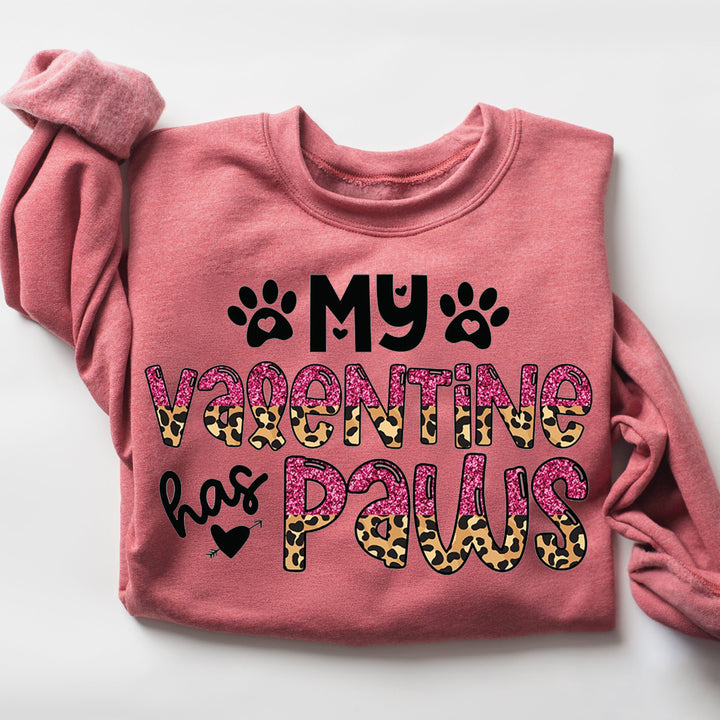 My Valentine Has Paws hoodie