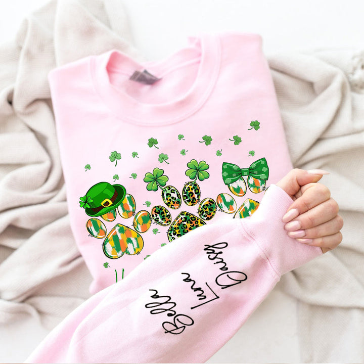 Custom Dog St Patricks Day sweatshirt