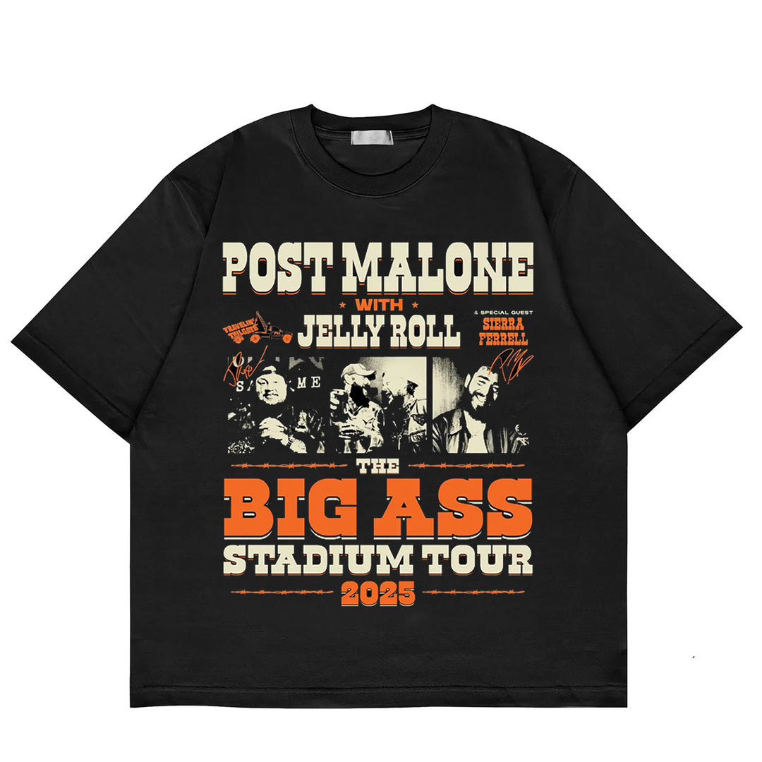 Post Malone Tour Shirt, Big Ass Stadium Tour shirt