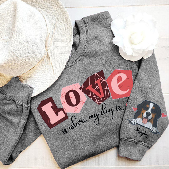 Personalized Pet Name Sweatshirt