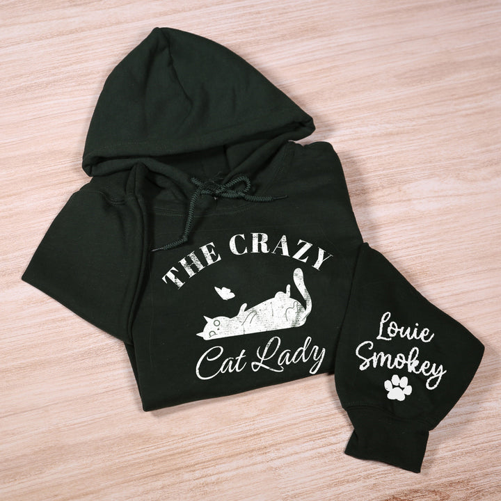 Cat lady club hoodie, crazy cat lady sweater