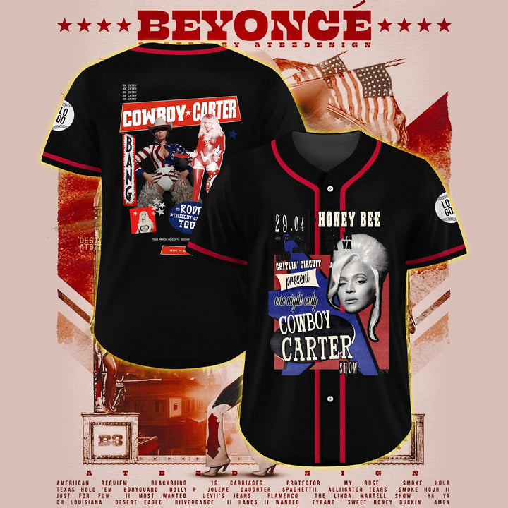 Cowboy Carter Beyonce Baseball Jersey