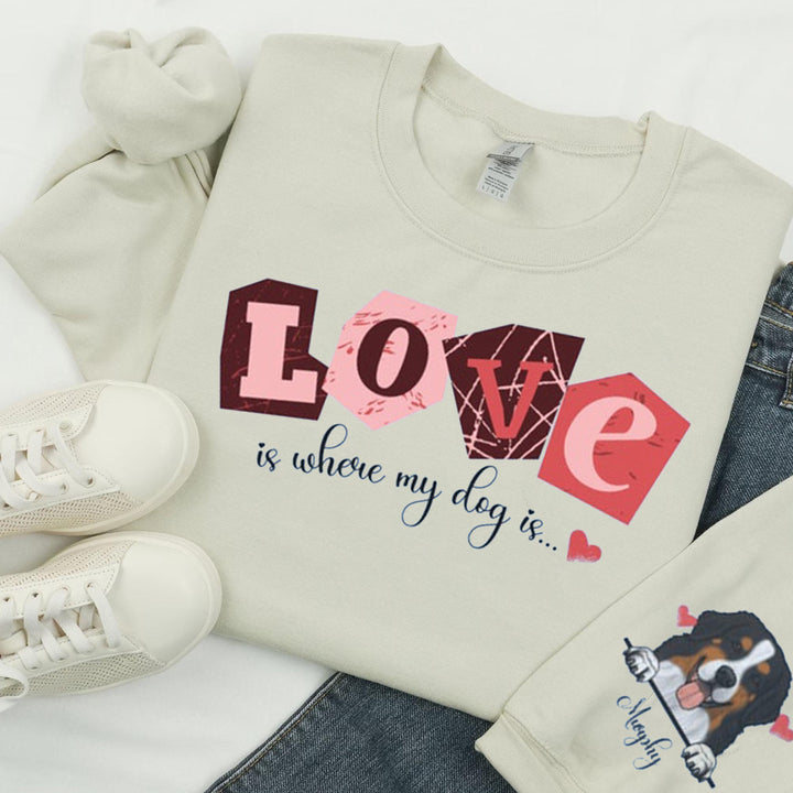 Personalized Pet Name Sweatshirt