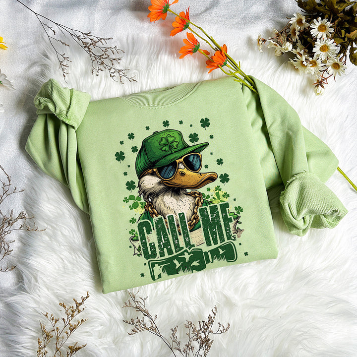 Nennen Sie mich St. Patricks Day Sweatshirt