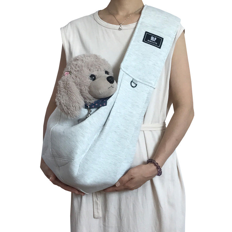 One shoulder crossbody pet bag for going out