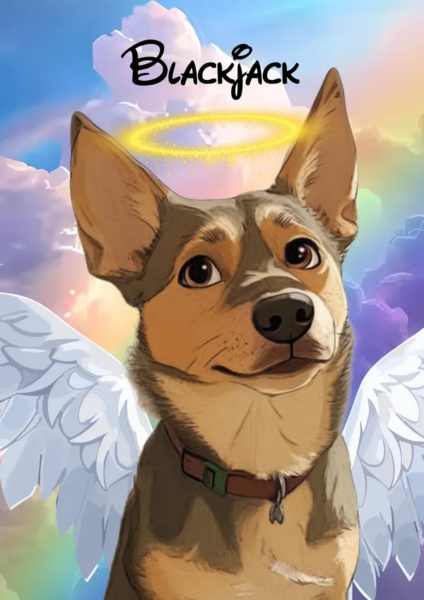 Custom Pet Light Portrait