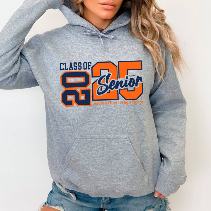Personalized Senior 2025 Graduation Hoodie