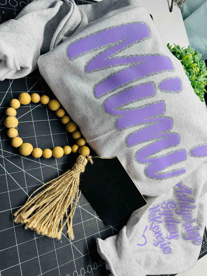 Custom puff craft hoodie