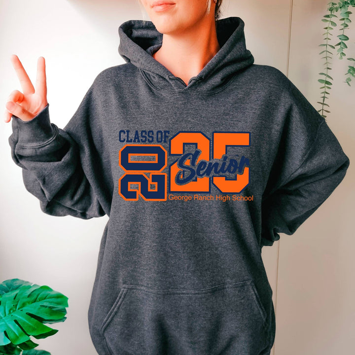 Personalized Senior 2025 Graduation Hoodie