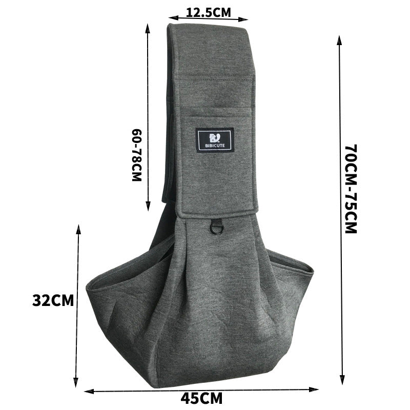 One shoulder crossbody pet bag for going out