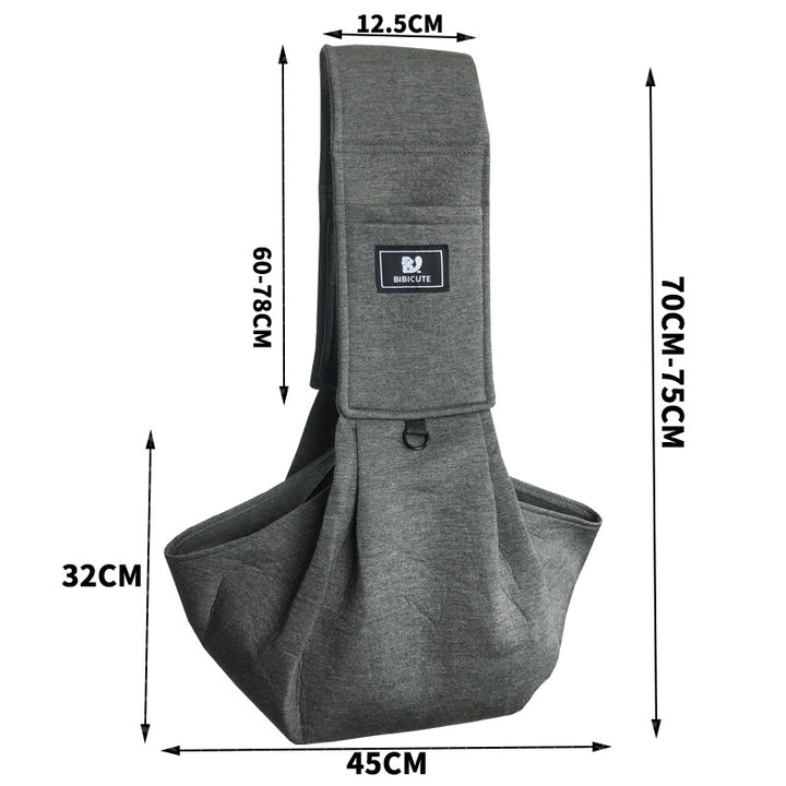 One shoulder crossbody pet bag for going out