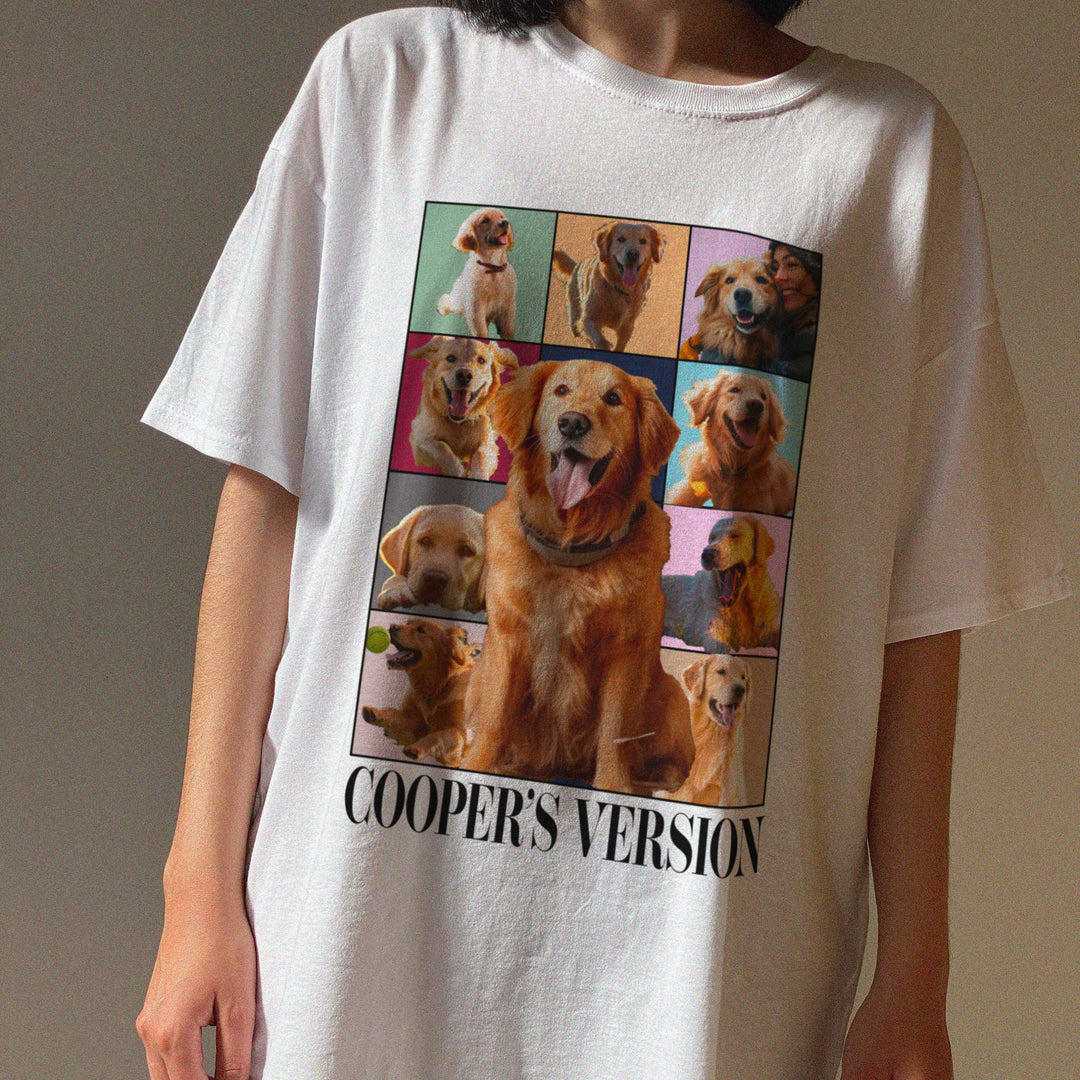 Custom Eras Tour Shirt, Custom Dog Shirt