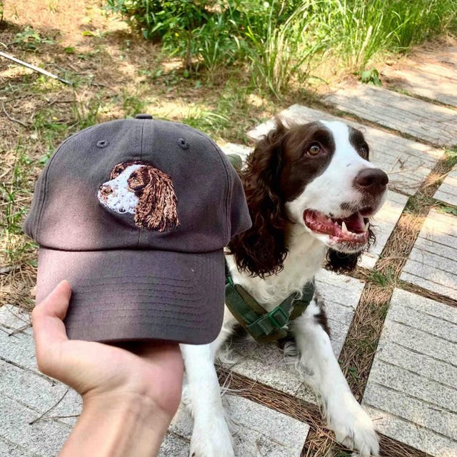 Custom Dog Hat Baseball Cap Birthday Gift For Her