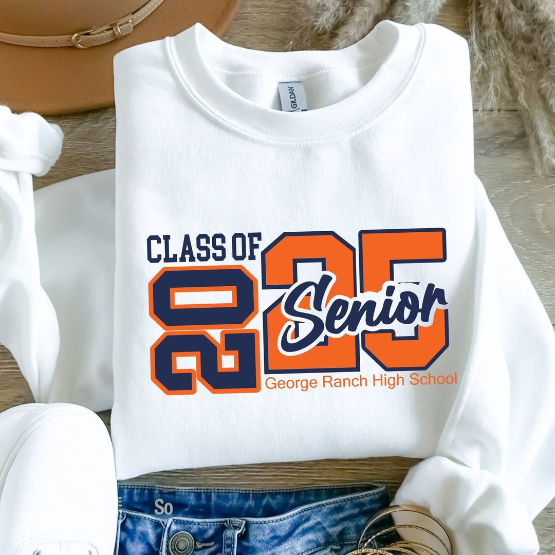 Personalized Senior 2025 Graduation Hoodie
