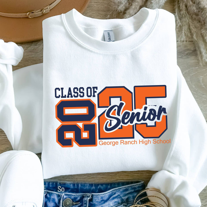 Personalized Senior 2025 Graduation Hoodie