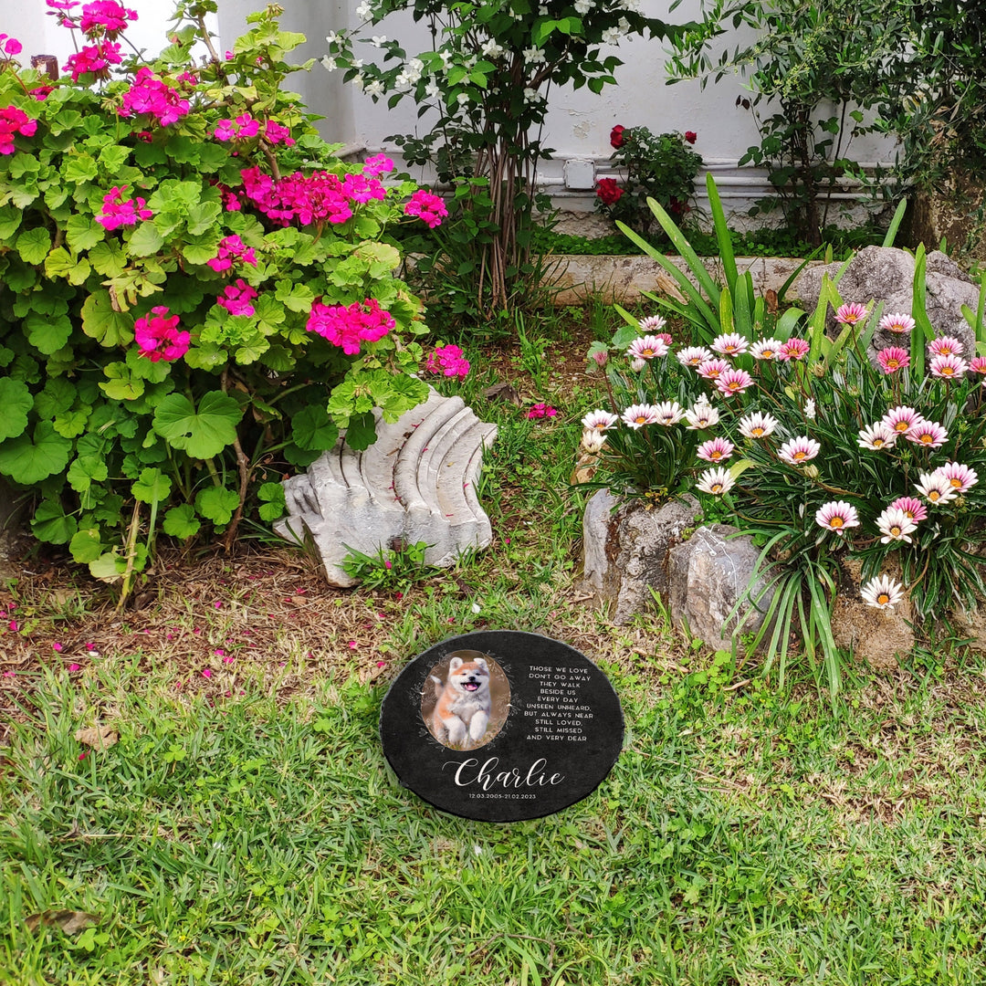 Pet Memorial Stone, Dog Memorial Stone, Pet Grave Marker, Dog Headstone Personalized, Pet Headstone, Loss of Dog Memorial Sympathy Gifts
