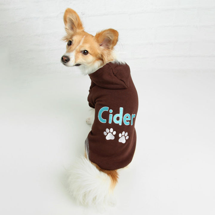 Personalized Dog Hoodie - Embroidered Name Pet Hoodie