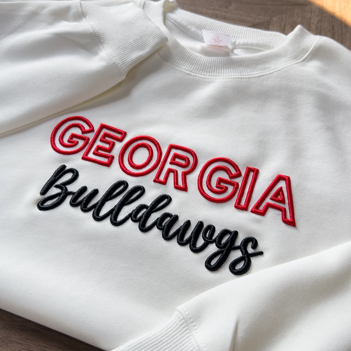 Custom 3D PUFF Embroidery Team Sweatshirt / Hoodie