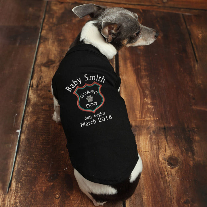 Annonce de grossesse pour chien - Annonce de grossesse pour chien - T-shirt d'annonce - T-shirt de grossesse pour chien - Révélation de grossesse pour chien - T-shirt grand frère pour chien 