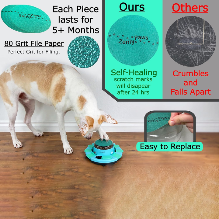 Dog Nail File Toy Dog Scratch Pad for Nails