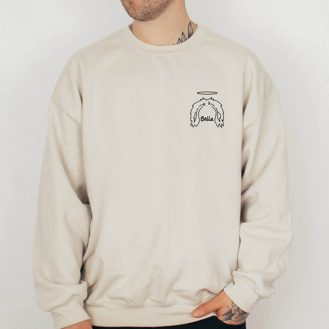 Custom Dog and Cat Ears Mom Sweatshirt