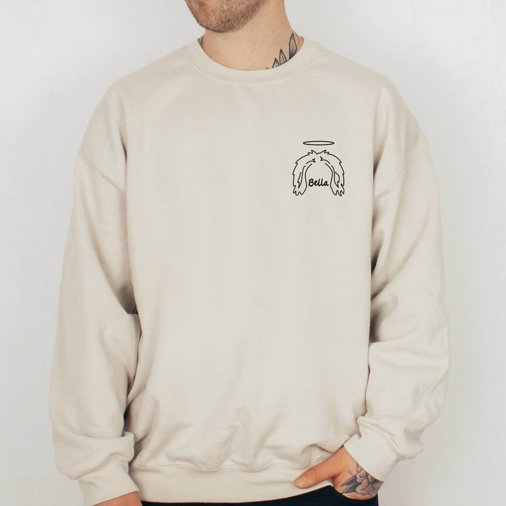 Custom Dog and Cat Ears Mom Sweatshirt