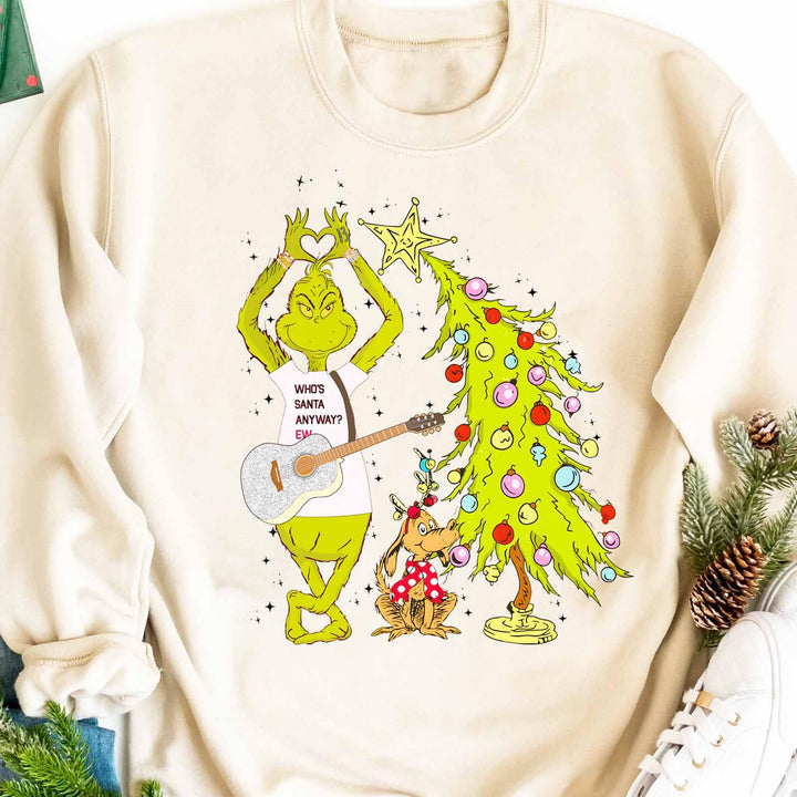 Custom Grinch and Max – Christmas Sweatshirt