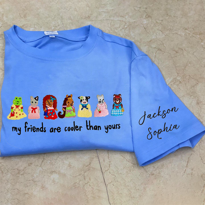 custom my friends are cooler than yours hoodie