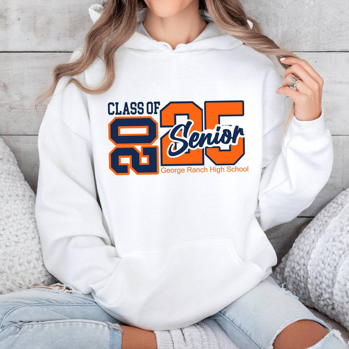 Personalized Senior 2025 Graduation Hoodie