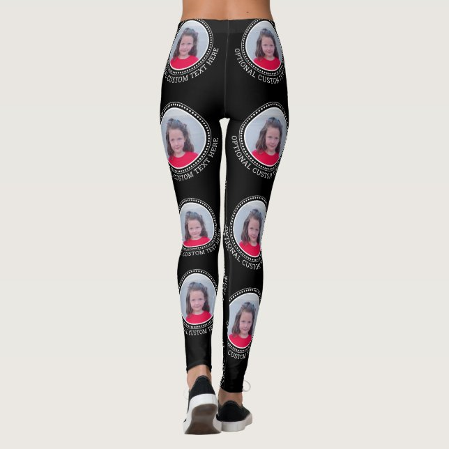 Create a Custom Photo Collage with 1 Photo Leggings