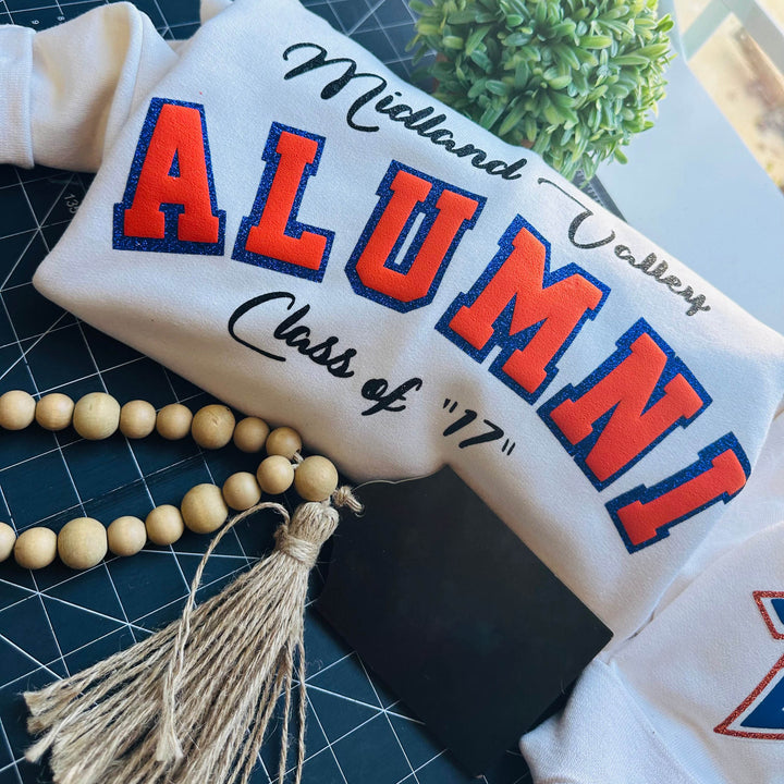 Custom puff craft hoodie